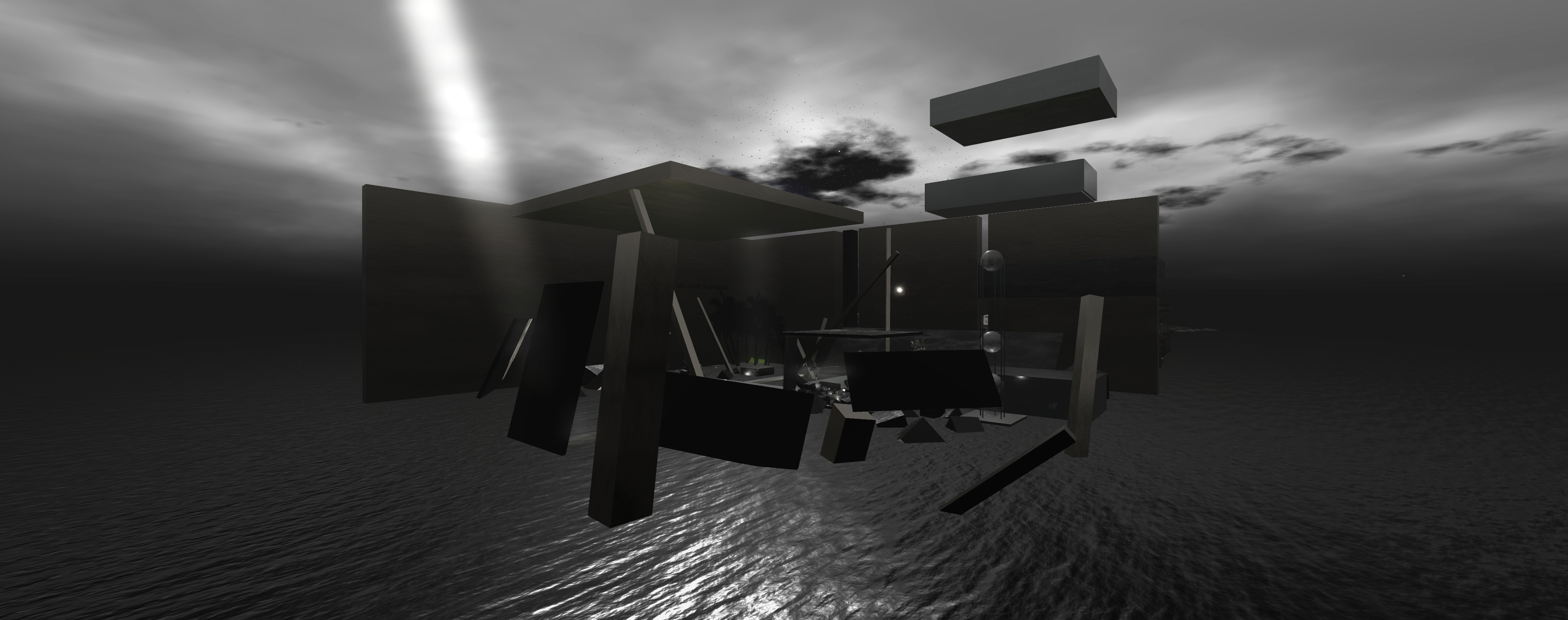 Art Experience exterior view in Second Life