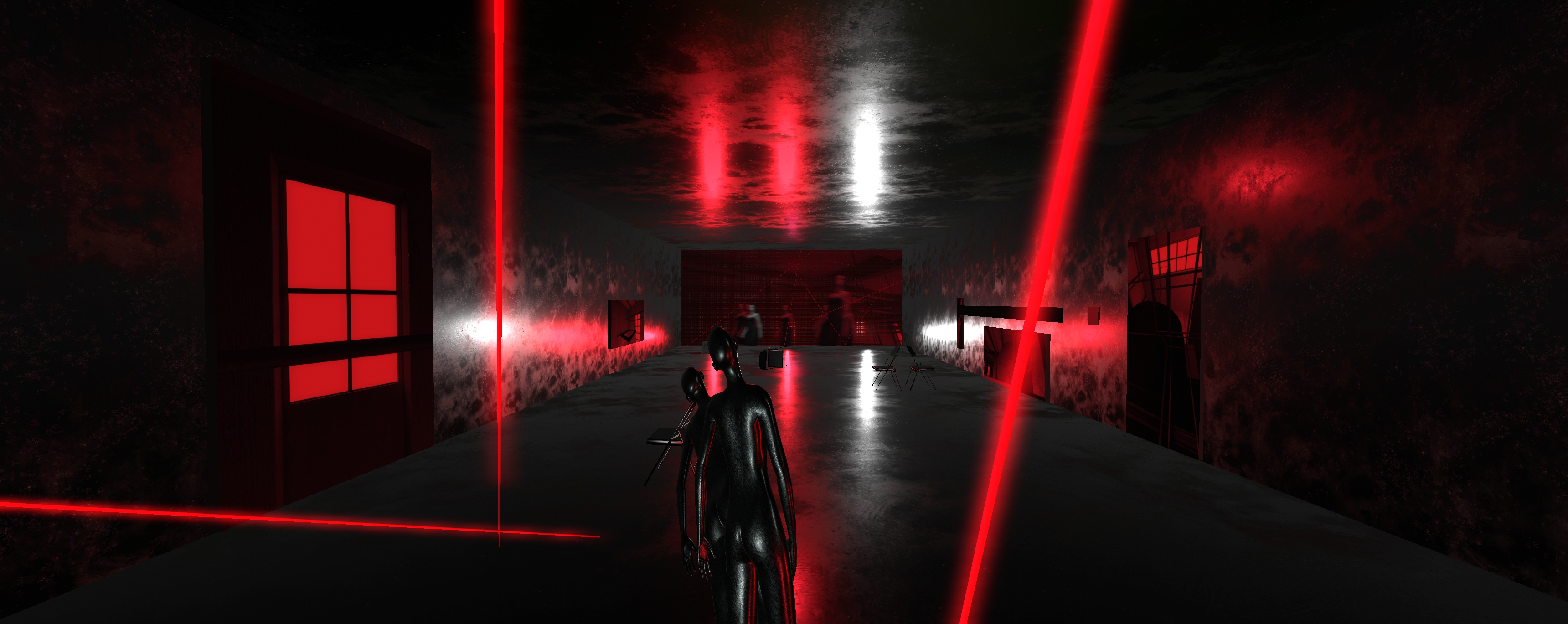 RED PROTOCOL installation view